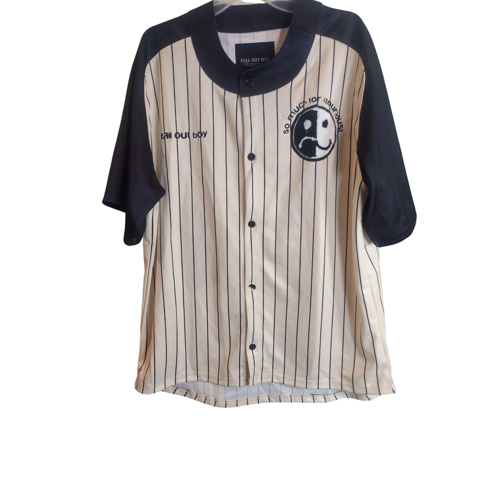 Fall Out Boy So Much For Tour Dust 2023 Baseball Jersey Stardust 23 Mens 2XL